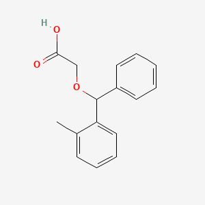 2-(Phenyl(o-tolyl)methoxy)acetic acid