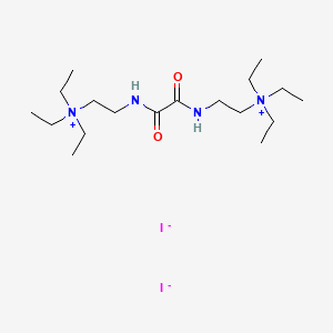 Ammonium, oxalylbis(iminoethylene)bis(triethyl-, diiodide