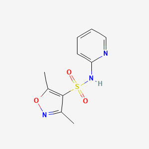 [(3,5-Dimethylisoxazol-4-yl)sulfonyl]-2-pyridylamine