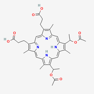 molecular formula C38H42N4O8 B1220378 Dachp CAS No. 69423-76-3