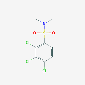 molecular formula C8H8Cl3NO2S B12204044 Dimethyl[(2,3,4-trichlorophenyl)sulfonyl]amine 