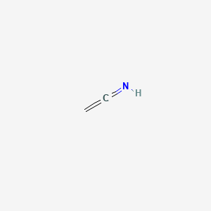 molecular formula C2H3N B1220407 Methylidyne, cyano- CAS No. 4120-02-9