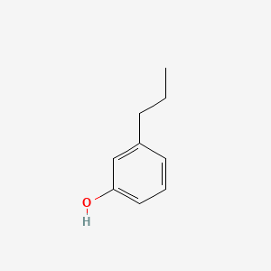 molecular formula C9H12O B1220475 3-Propylphenol CAS No. 621-27-2