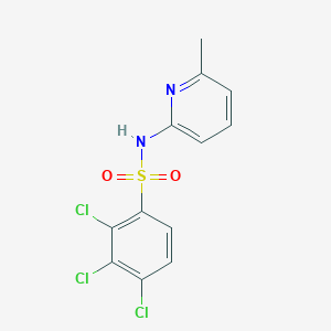 (6-Methyl(2-pyridyl))[(2,3,4-trichlorophenyl)sulfonyl]amine