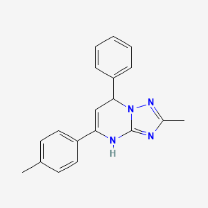 2-Methyl-5-(4-methylphenyl)-7-phenyl-4,7-dihydro[1,2,4]triazolo[1,5-a]pyrimidine