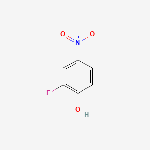 molecular formula C6H4FNO3 B1220534 2-氟-4-硝基苯酚 CAS No. 403-19-0