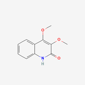 molecular formula C11H11NO3 B1220538 Swietenidin B CAS No. 2721-56-4