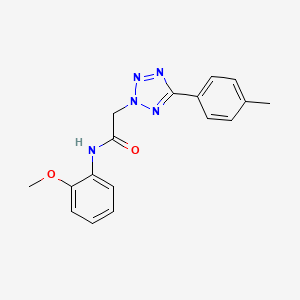 N-(2-methoxyphenyl)-2-[5-(4-methylphenyl)-2H-tetrazol-2-yl]acetamide