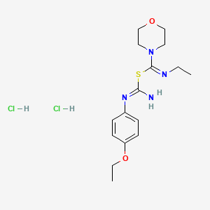 molecular formula C16H26Cl2N4O2S B1220548 Pfetm CAS No. 91112-39-9
