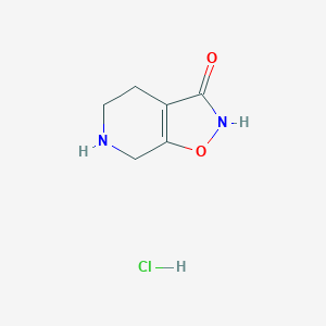 molecular formula C6H9ClN2O2 B122055 盐酸加巴沙多 CAS No. 85118-33-8