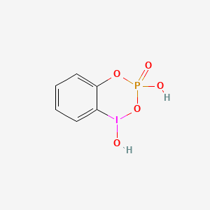 molecular formula C6H6IO5P B1220550 2-Iodosophenylphosphoric acid CAS No. 40329-00-8