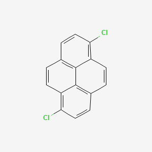 molecular formula C16H8Cl2 B1220566 1,6-二氯芘 CAS No. 89315-21-9