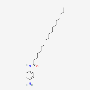 molecular formula C24H42N2O B1220573 4'-Aminostearanilide CAS No. 91608-14-9