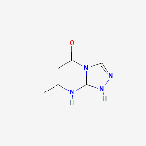 7-Methyl-1,8a-dihydro-[1,2,4]triazolo[4,3-a]pyrimidin-5-ol