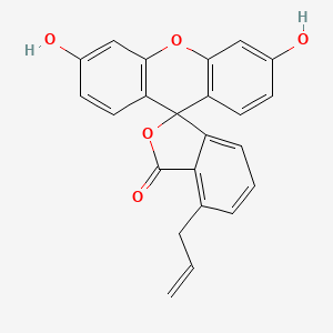 molecular formula C23H16O5 B1220578 Allylfluorescein CAS No. 82391-10-4