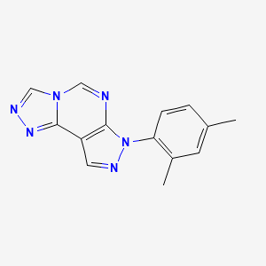 7-(2,4-dimethylphenyl)-7H-pyrazolo[4,3-e][1,2,4]triazolo[4,3-c]pyrimidine