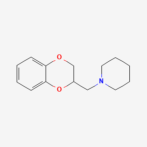 molecular formula C14H19NO2 B1220614 Piperoxan CAS No. 59-39-2