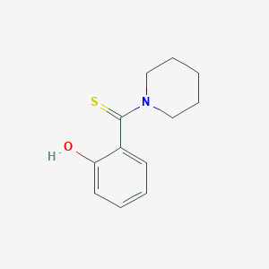 molecular formula C12H15NOS B1220618 N-Piperidinylthiosalicylamide CAS No. 2032-48-6