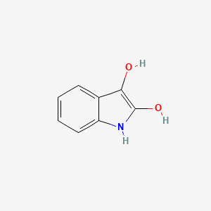 molecular formula C8H7NO2 B1220620 2,3-Dihydroxyindole CAS No. 5638-85-7