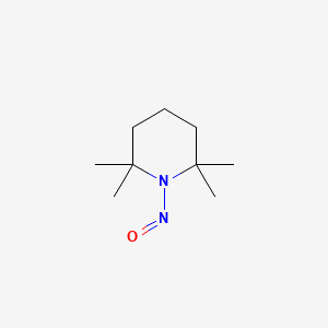 molecular formula C9H18N2O B1220621 1-Nitroso-2,2,6,6-tetramethylpiperidine CAS No. 6130-93-4