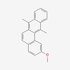 molecular formula C21H18O B1220631 2-Methoxy-7,12-dimethylbenz(a)anthracene CAS No. 66240-30-0