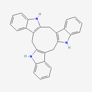 molecular formula C27H21N3 B1220633 Hhcti CAS No. 64299-06-5
