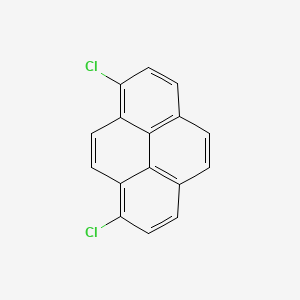 molecular formula C16H8Cl2 B1220642 1,8-二氯芘 CAS No. 89315-22-0