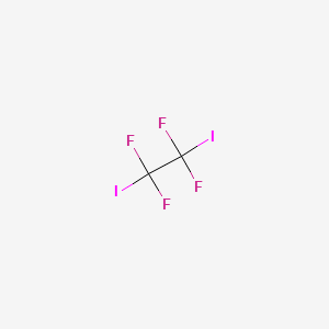 molecular formula C2F4I2 B1220659 1,2-Diyodotetrafluoroetano CAS No. 354-65-4