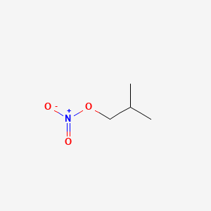 molecular formula C4H9NO3 B1220664 Isobutyl nitrate CAS No. 543-29-3