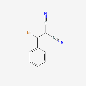 molecular formula C10H7BrN2 B1220666 苄溴丙二腈 CAS No. 1867-33-0