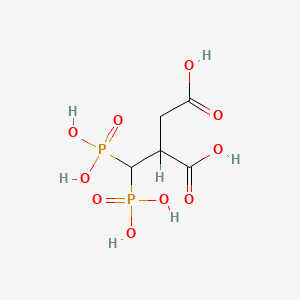 molecular formula C5H10O10P2 B1220678 丁酸 CAS No. 51395-42-7