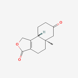 molecular formula C13H16O3 B1220679 Wilforonide CAS No. 104331-87-5