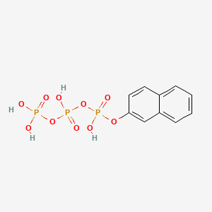 molecular formula C10H11O10P3 B1220697 beta-Naphthyl triphosphate CAS No. 51783-02-9