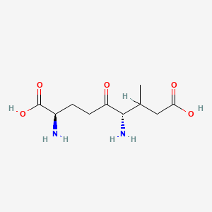 molecular formula C10H18N2O5 B1220699 Gtbmgaab CAS No. 75504-15-3