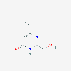 6-Ethyl-2-(hydroxymethyl)pyrimidin-4-OL