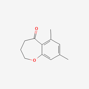 6,8-Dimethyl-2,3,4,5-tetrahydro-1-benzoxepin-5-one