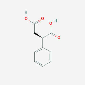 molecular formula C10H10O4 B1220706 (R)-(-)-Phenylsuccinic acid CAS No. 46292-93-7