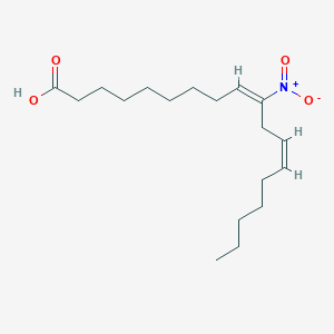 molecular formula C18H31NO4 B122071 10-硝基亚油酸 CAS No. 774603-04-2