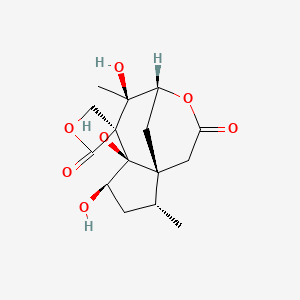 molecular formula C15H20O7 B1220724 Deoxyanisatin 