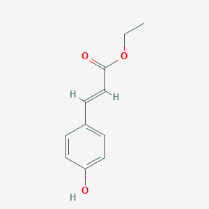 molecular formula C11H12O3 B122075 (E)-3-(4-羟基苯基)丙烯酸乙酯 CAS No. 7362-39-2