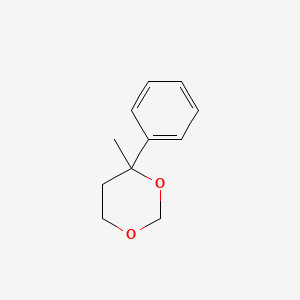 B1220753 4-Methyl-4-phenyl-1,3-dioxane CAS No. 1200-73-3