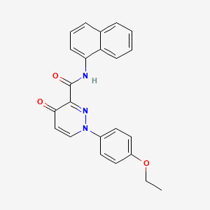 1-(4-ethoxyphenyl)-N-(naphthalen-1-yl)-4-oxo-1,4-dihydropyridazine-3-carboxamide