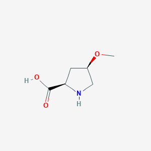 B122076 (2R,4R)-4-Methoxypyrrolidine-2-carboxylic acid CAS No. 151273-50-6