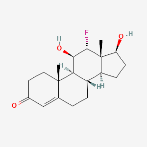 12alpha-Fluoro-11beta,17beta-dihydroxyandrost-4-en-3-one