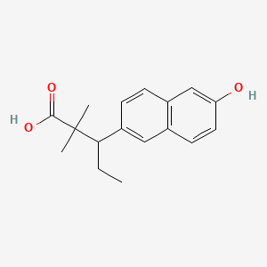 molecular formula C17H20O3 B1220784 Methallenestrilphenol CAS No. 15372-37-9