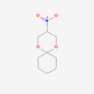 1,5-Dioxaspiro[5.5]undecane, 3-nitro-