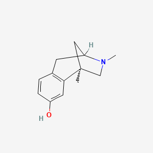 molecular formula C13H17NO B1220791 Aphanorphine CAS No. 118964-06-0