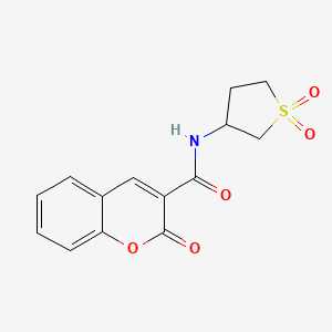 N-(1,1-dioxidotetrahydrothiophen-3-yl)-2-oxo-2H-chromene-3-carboxamide