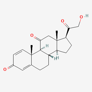 B1220801 21-Hydroxypregna-1,4-diene-3,11,20-trione CAS No. 67067-81-6