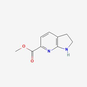 Methyl 2,3-dihydro-1H-pyrrolo[2,3-b]pyridine-6-carboxylate